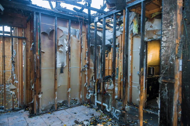 Professional Fire Damage Repair technician working in Phoenixville, PA